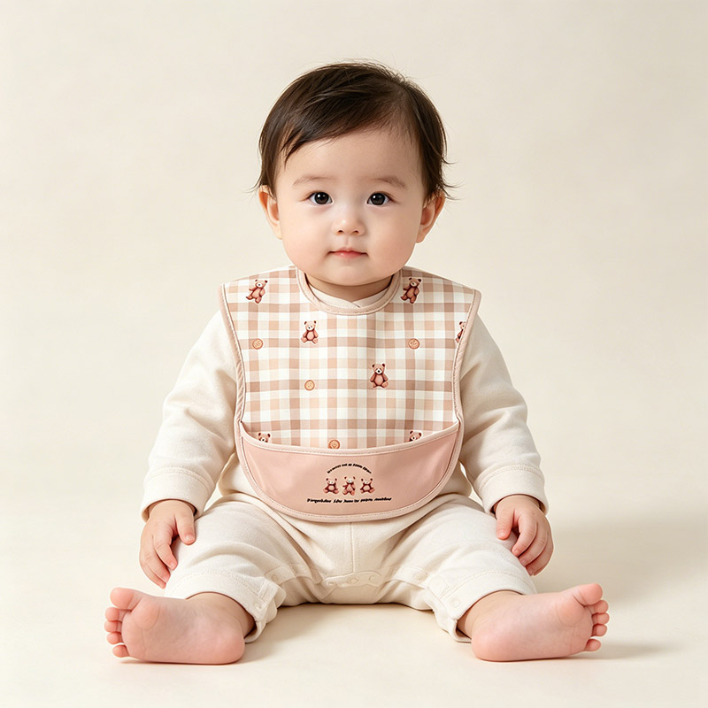 Baby Food Year Old - Bavaglini impermeabili per bambini, bavaglini regolabili