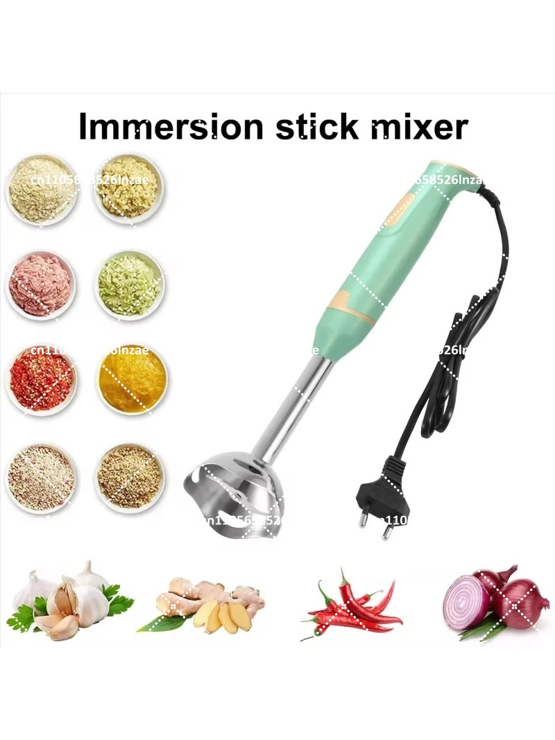Baby Food Hand Blender - Frullatore a Immersione Elettrico per Smoothie,