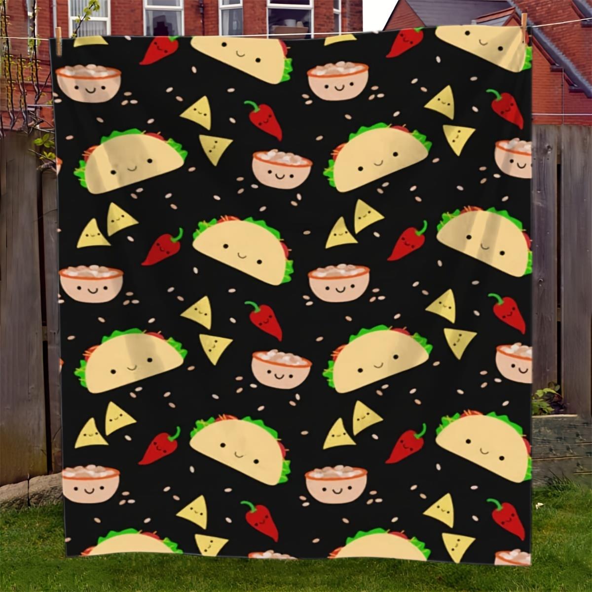 Baby Xmas Food - Adorabile Coperta in Pile con Motivo