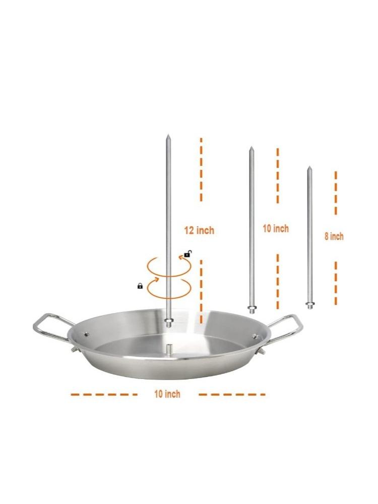 Baby Food Brand - Piatto per barbecue con spiedi verticali