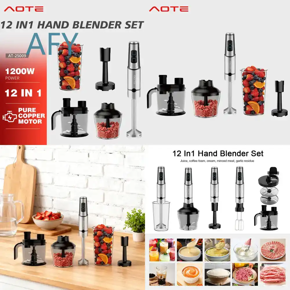 Frullatore a Immersione AOTE p - Baby Food Hand Blender recensione e prezzo