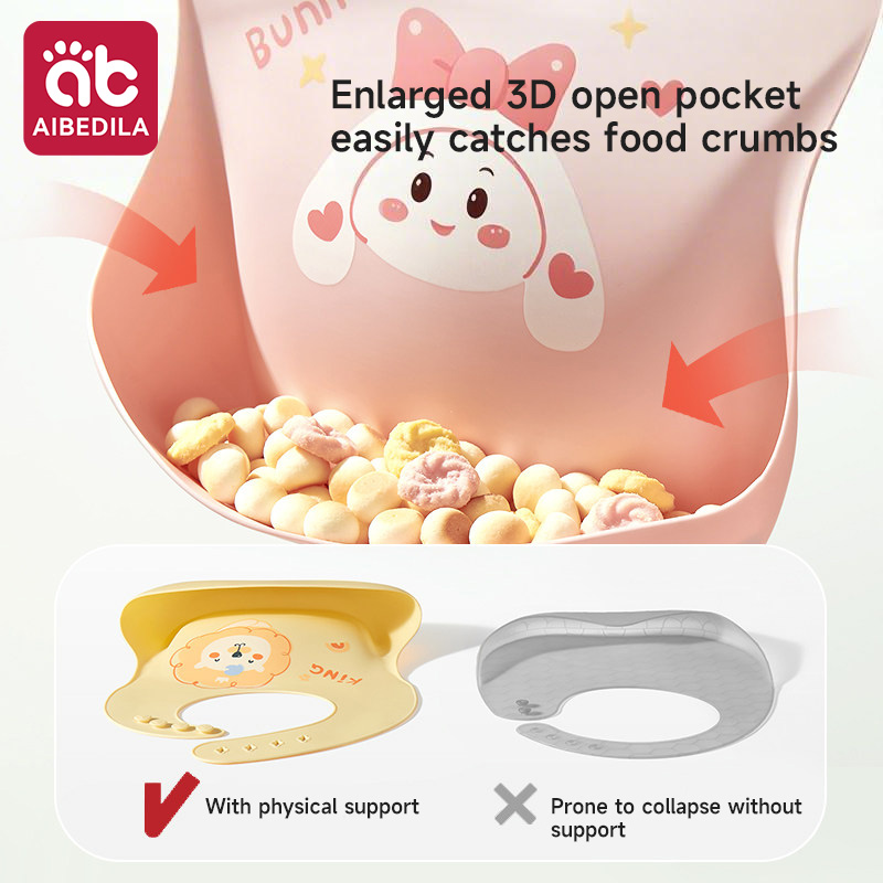 AIBEDILA Bavaglino in silicone - Baby Food Year Old recensione e prezzo
