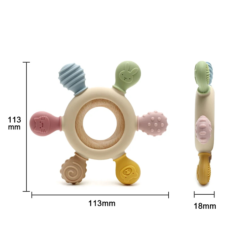 1 pz Massaggiagengive in Silic - Baby Food Year Old recensione e prezzo
