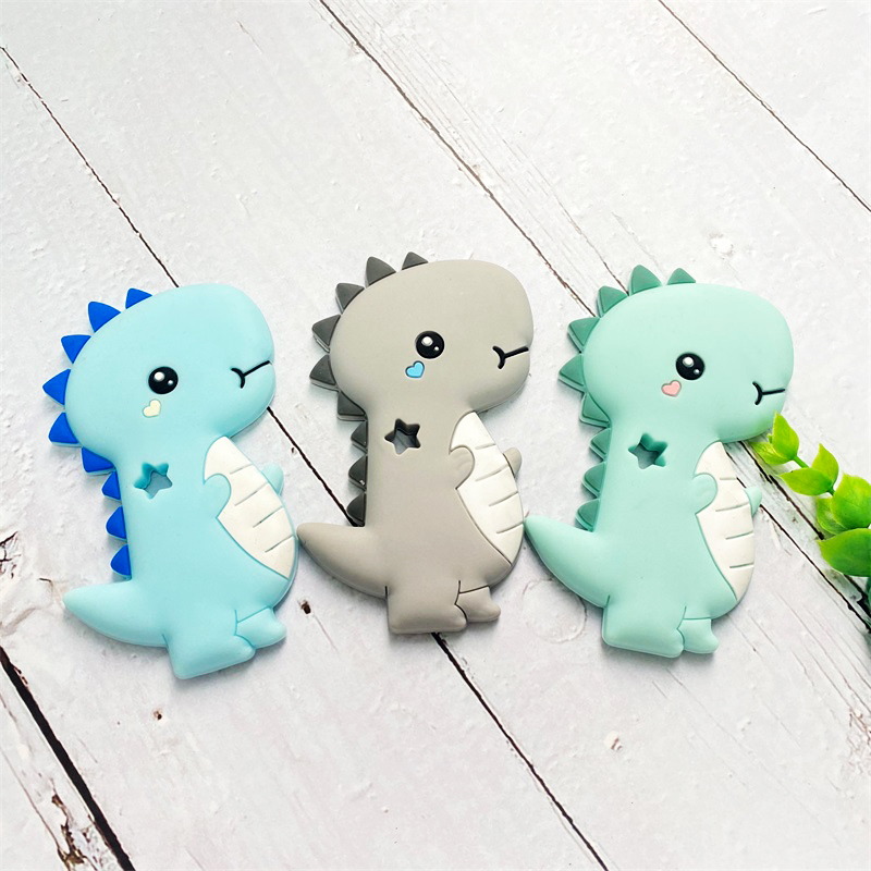 1 pz silicone dinosauro massag - Baby Food Ideas recensione e prezzo