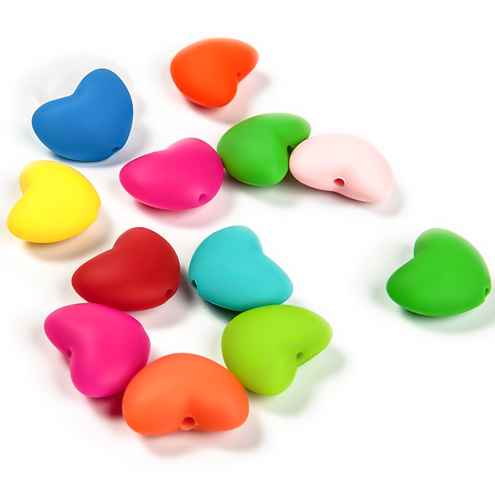 Cute-idea 10 pz Cuore Perline  - Baby Food Ideas recensione e prezzo